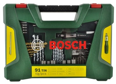 Elektrický skrutkovač - V-LINE KIT 91ks Will Drill a BOSCH