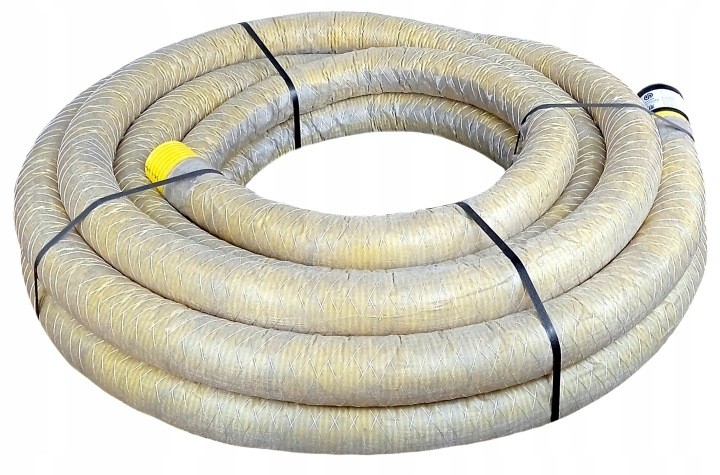 Perforovaná drenážna rúra Dyka PVC DN100 s geotextíliou, 25 m