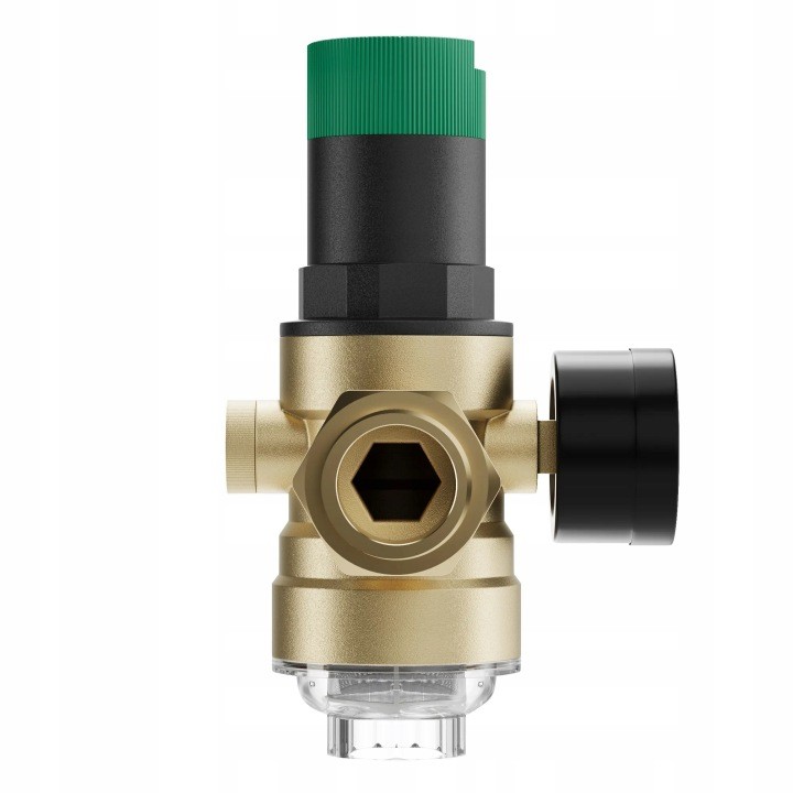 Membránový reduktor tlaku UST-M REDUST34 3/4″ s filtrom a manometrom
