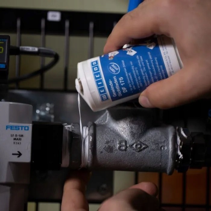 WEICON DF 175 tesniaca niť z PTFE 175 m na kovové a plastové závity