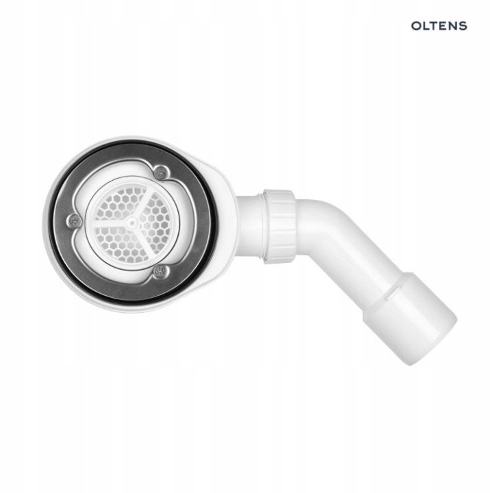 Sifón sprchovej vaničky Oltens Pite Turbo 08004000, 90 mm, bez krytu