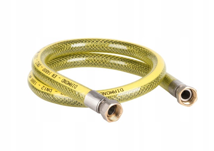 Dve plynové hadice DIAMOND 150 cm so závitmi 1/2″ × 1/2″