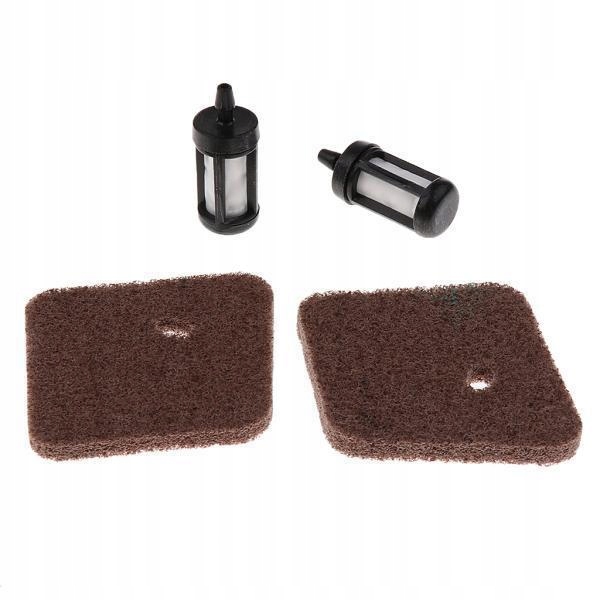 Filter na kosačku - 2x2 Air Filter Sady pre FS38 FS45 FS46 FS55 HS45