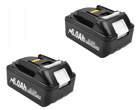 Náhradná batéria - 2x li-ion batéria pre Makita BL1860B 18V 6AH