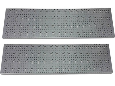Box na náradie - PERFORATED PLATE SILVER 2-PCS TOOLBOARD