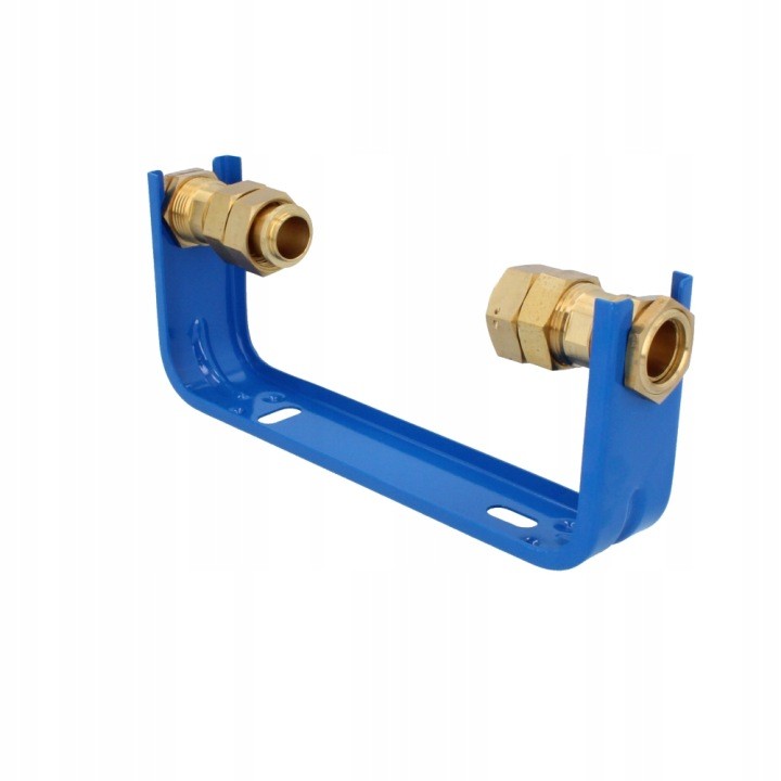 Konzola vodomera TRCR 3/4″ s nastaviteľným rozstupom 130–170 mm