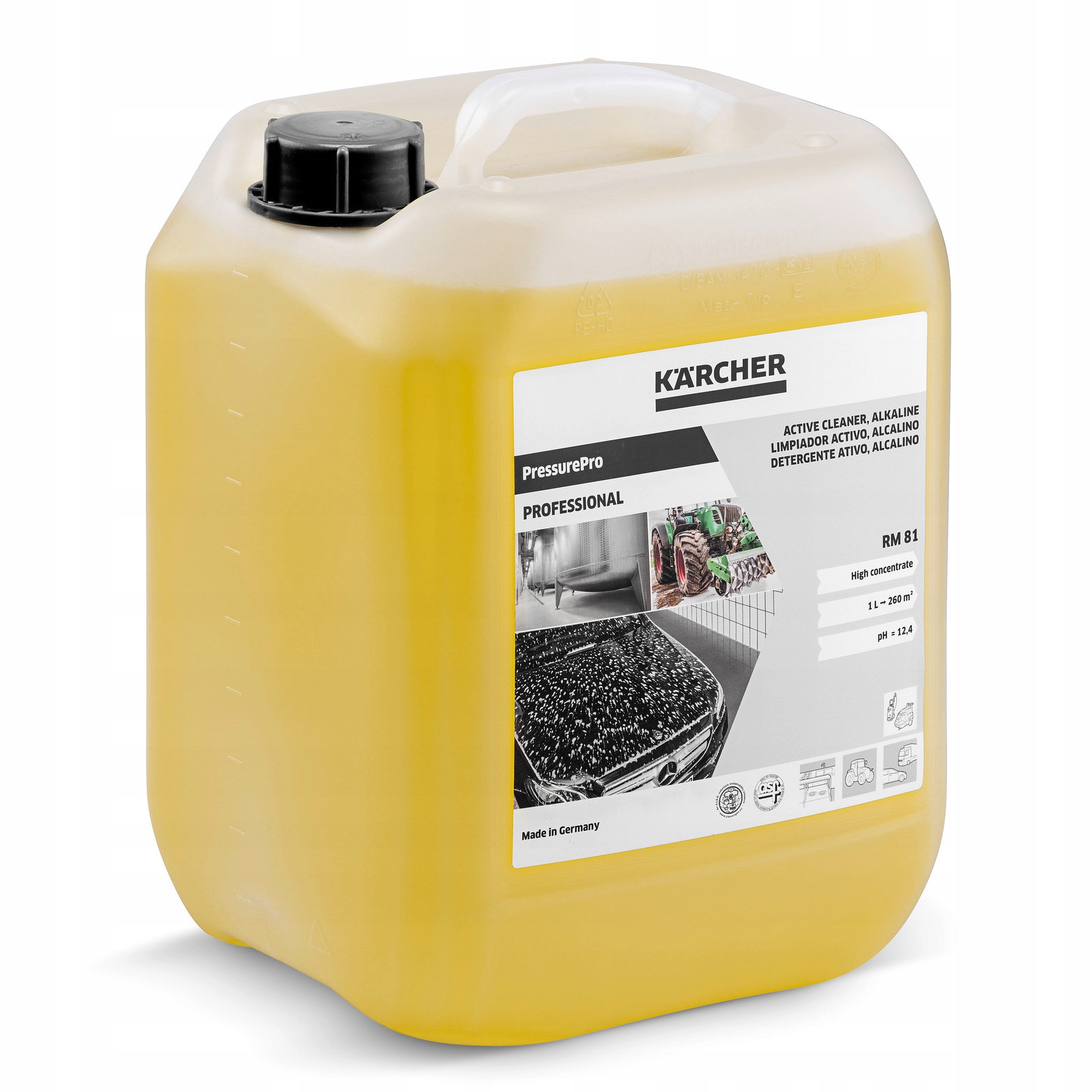 Aktívne čistiace prostriedky RM 81 ASF 10 L Karcher
