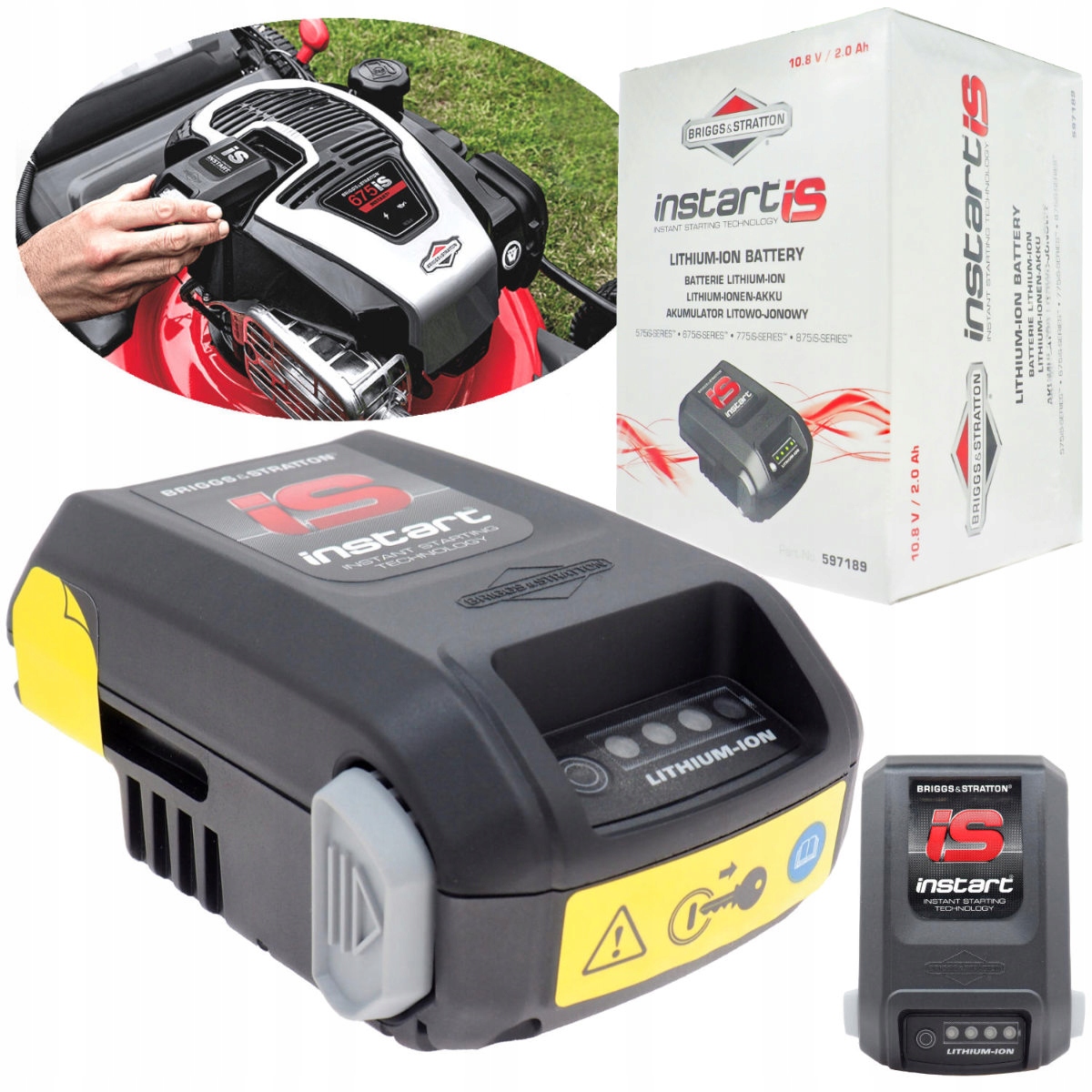 Batéria Briggs Stratton 10.8v 475 575