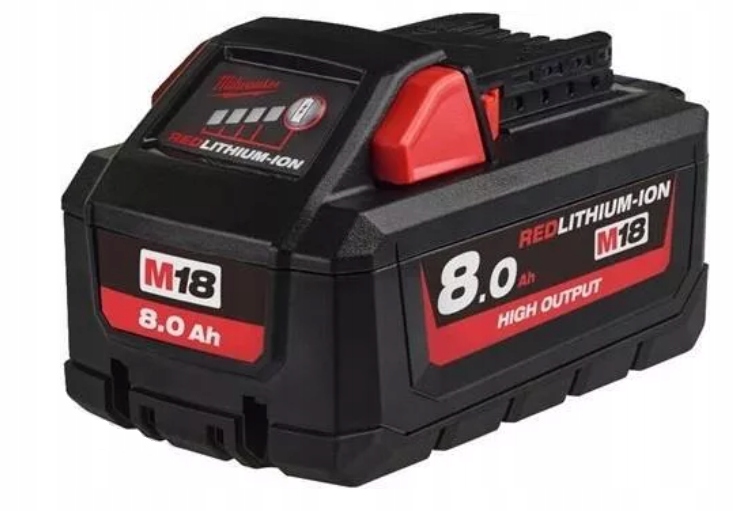 Náhradná batéria - Batéria M18 HB8 18V 8,0AH Milwaukee