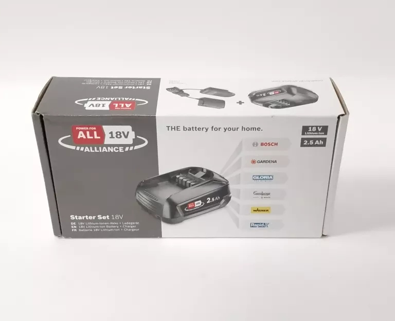 Náhradná batéria - Bosch Starter Set 18v 2,5 AH batéria