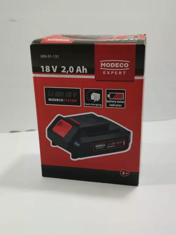 Náhradná batéria - Li-ion Modeco MN-91-131 18 V 2 AH batéria