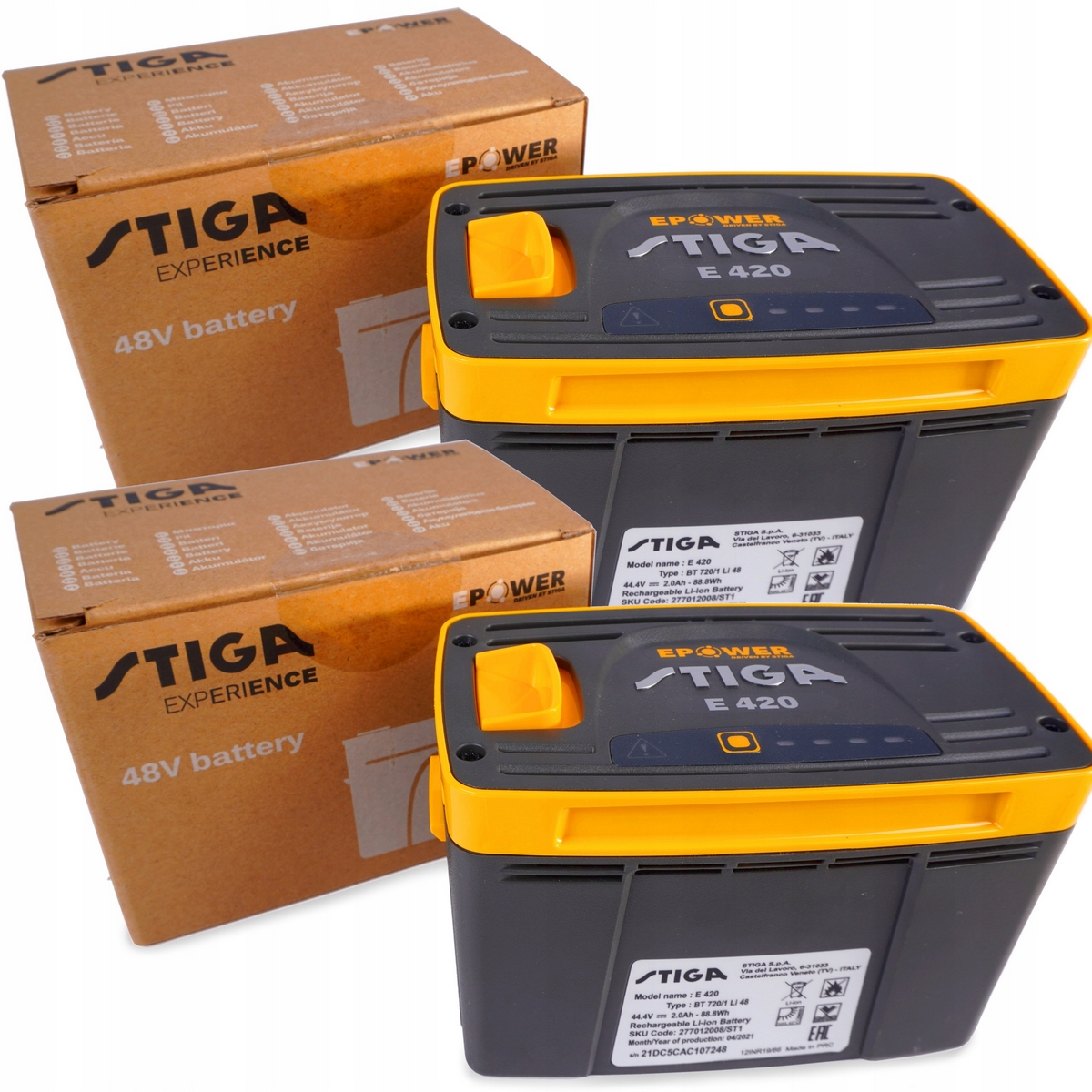 Batéria Stiga E 420 2,0 AH pre sériu 500 700 x 2