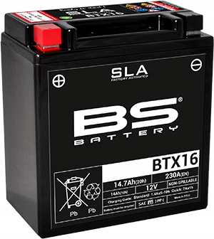 Batéria BS 12V 14AH GEL batéria 150x87x161mm