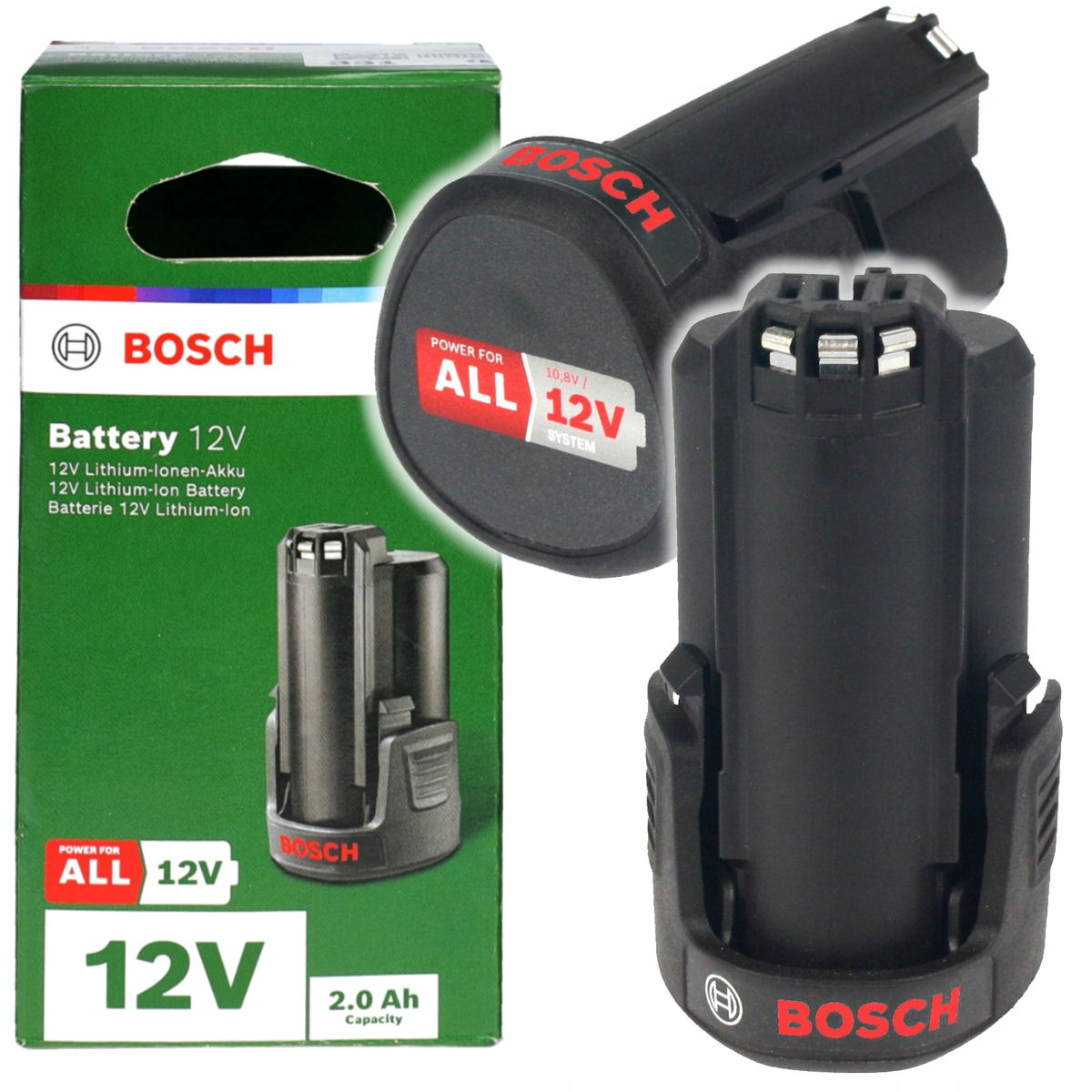 Akumulátor Li-Ion Bosch 12 V 2 Ah