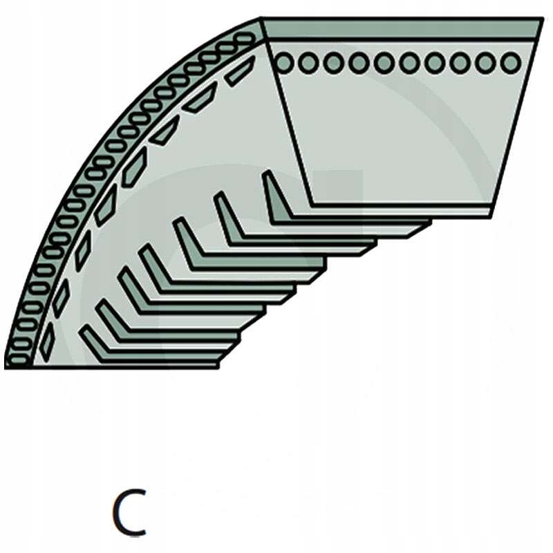 Klinový remeň kosačky - Al-Ko Clinic Belt C10 x 810Comfort plus 42 eh