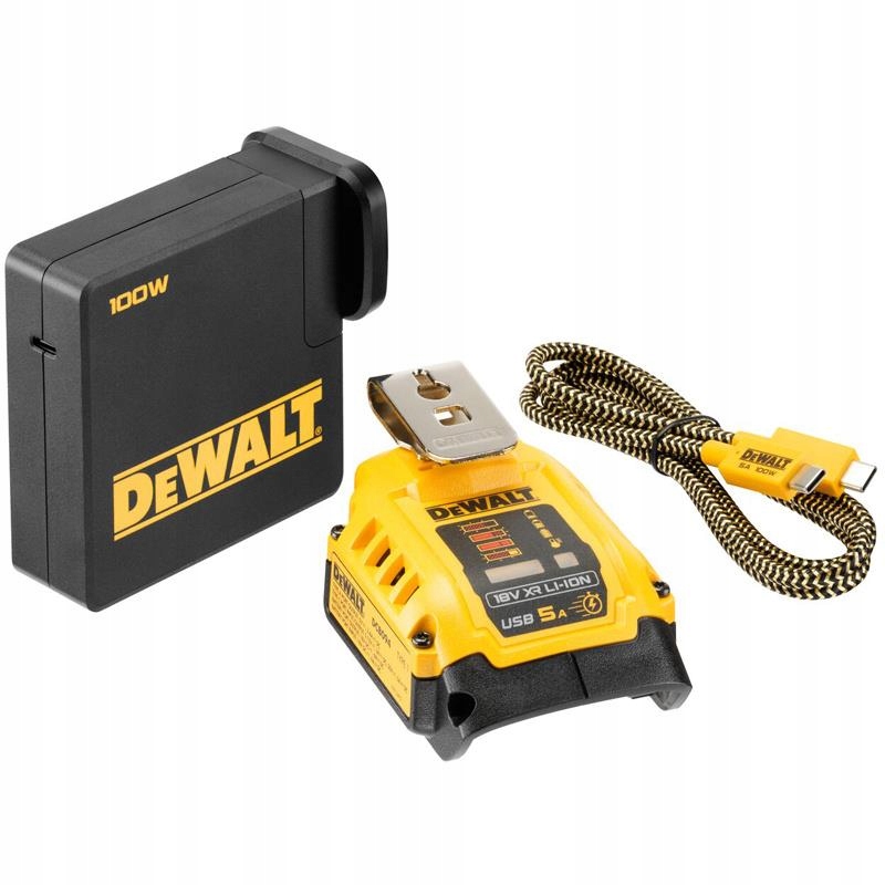 Náhradná batéria - Adaptér/USB nabíjanie set dewalt dcb094k
