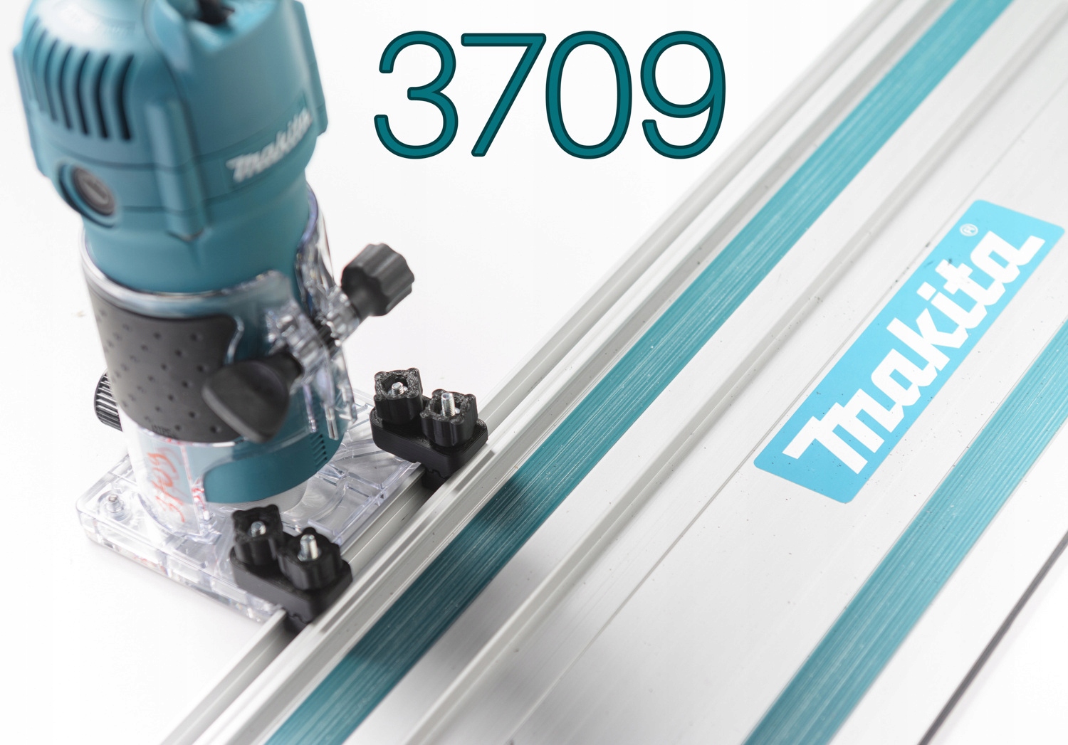 Úchyt - Železničný adaptér vedúci k frézke Makita Makita 3709
