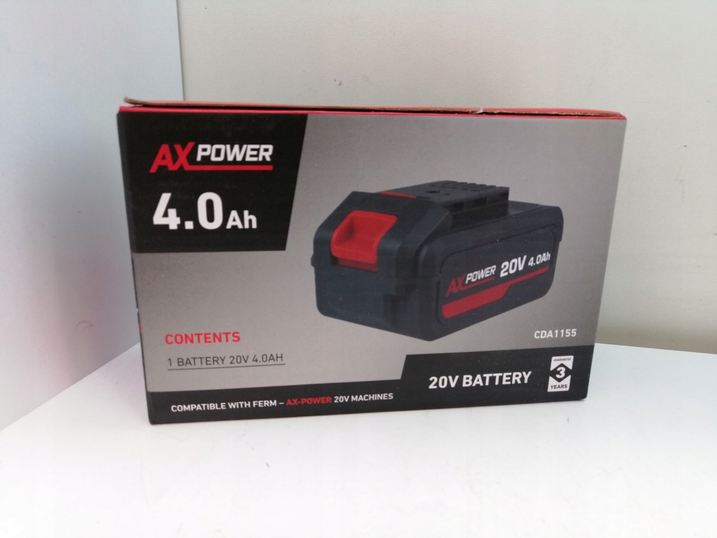 Náhradná batéria - Batéria AXPower 8717479087396 20V 4Ah