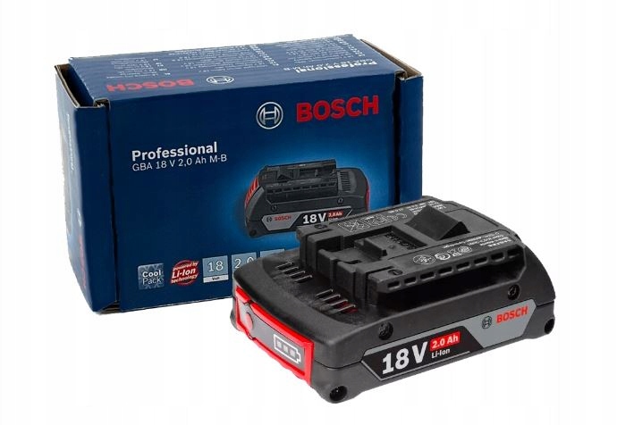 Náhradná batéria - BOSCH GBA18V 2.0 AH LI-ION COOLPACK batéria