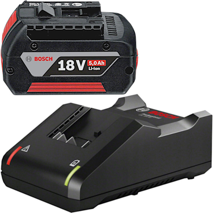 Náhradná batéria - GBA batéria 18V 5AH gal nabíjačka 18v-40 bosch