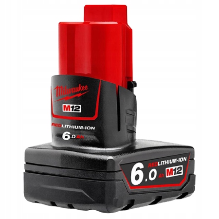 Náhradná batéria - Milwaukee M12B6 12V 6.0AH Originál