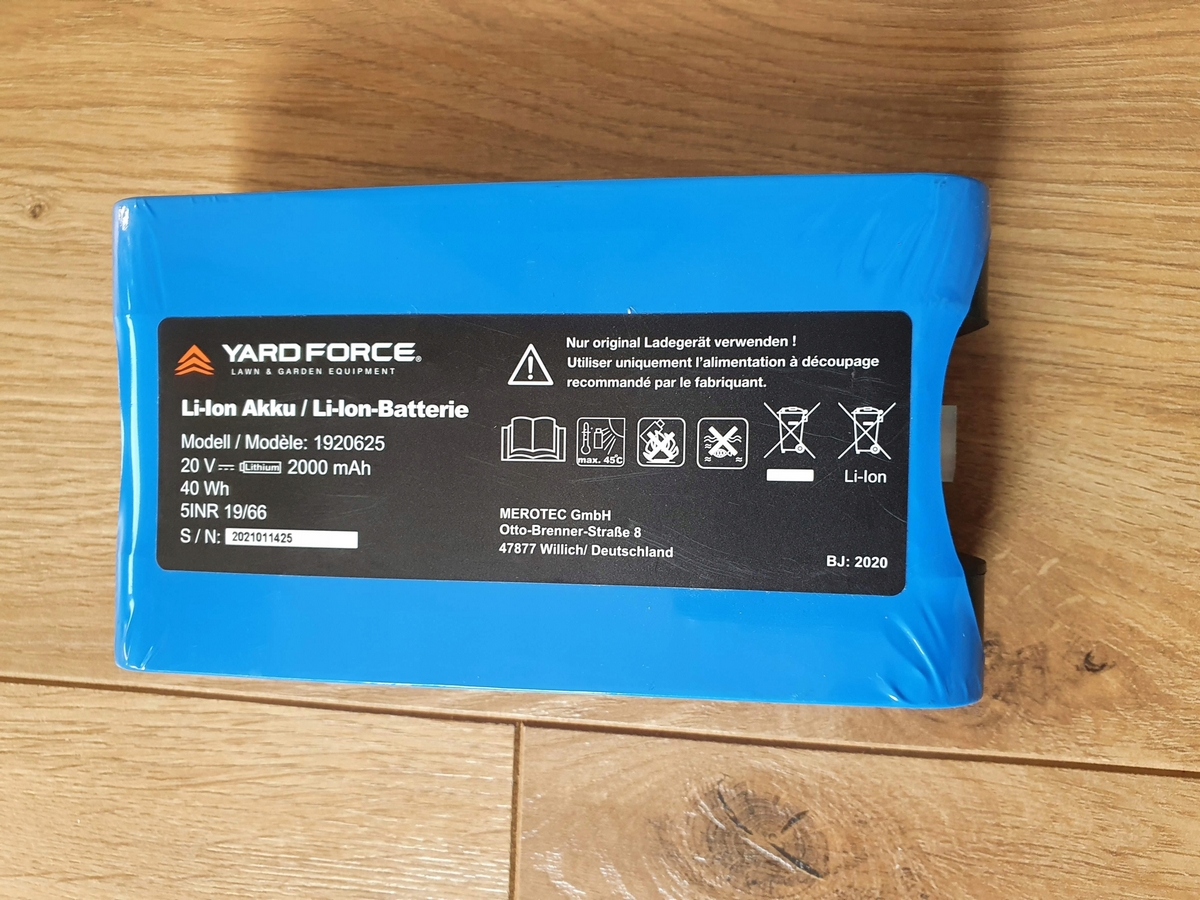 Batéria pre kosenie robotov yard sily 20V