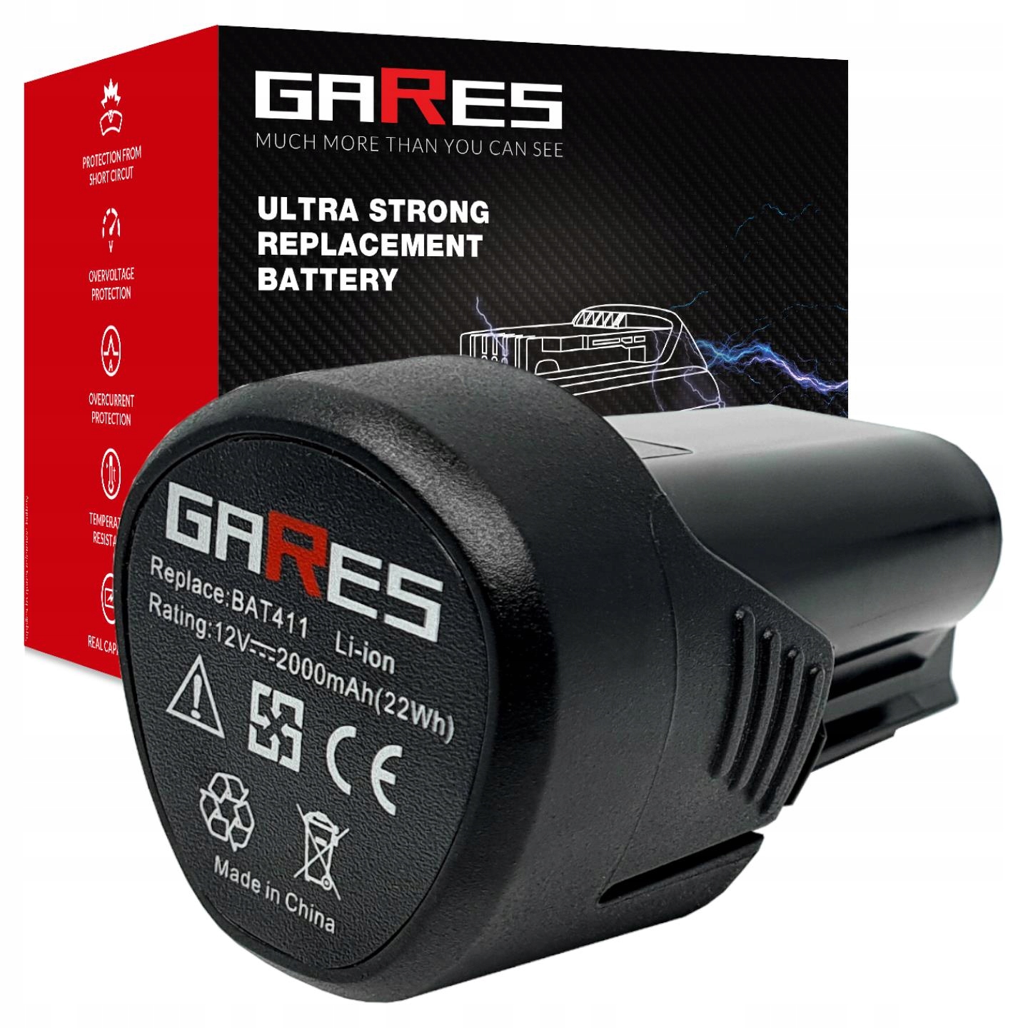 Náhradná batéria - Batéria Bosch GSR Gli PL 10.8V 2AH FV