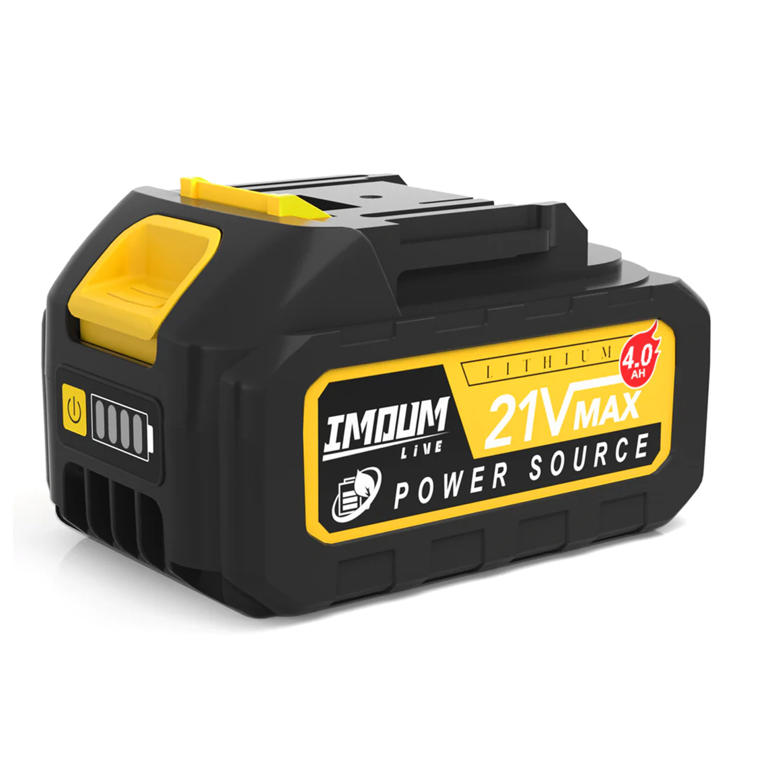 BATÉRIA IMOUM AKUMULÁTOR 21V MAX 4Ah NA PÍLU PLÁNKA NOŽNICE OŽÍNAČ