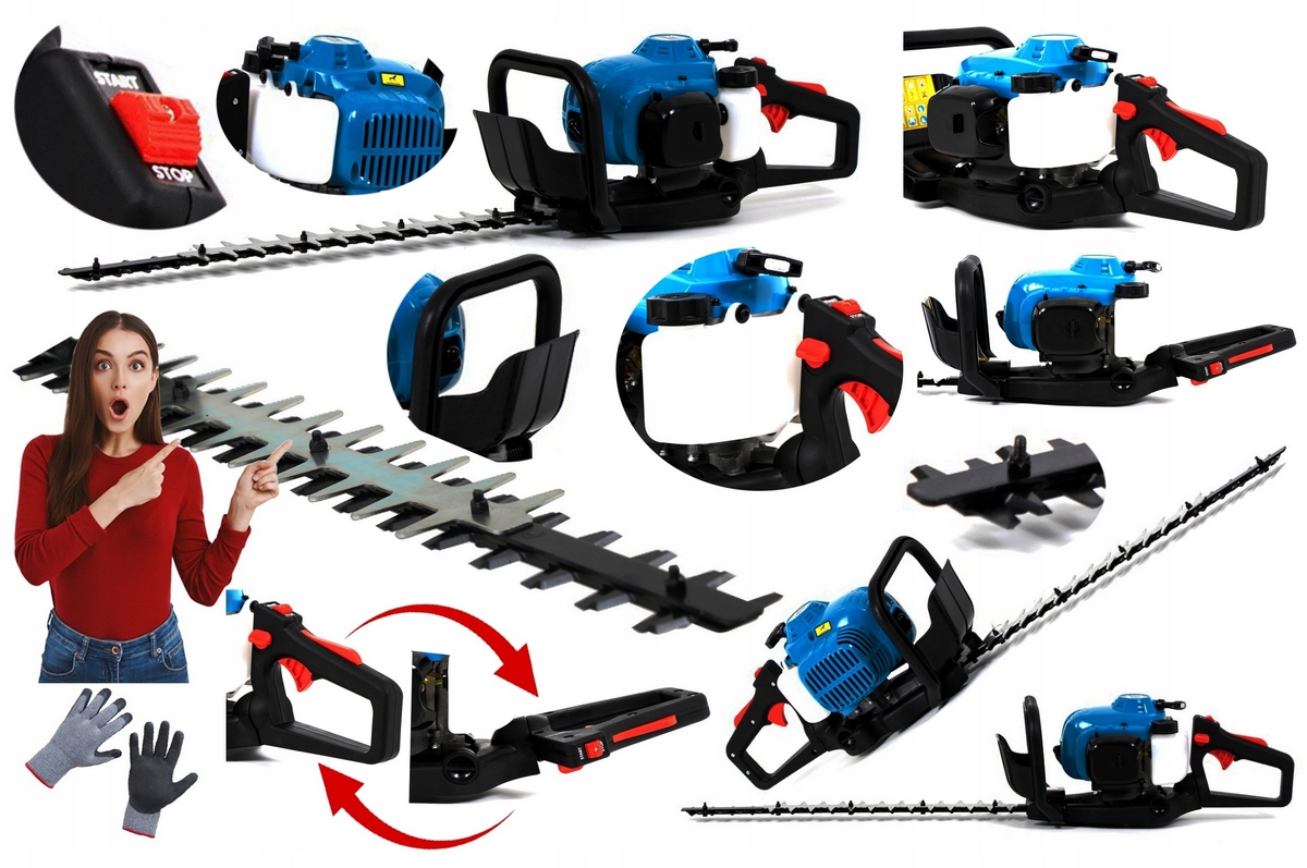 Praktické benzínové nožnice Prime 56 cm