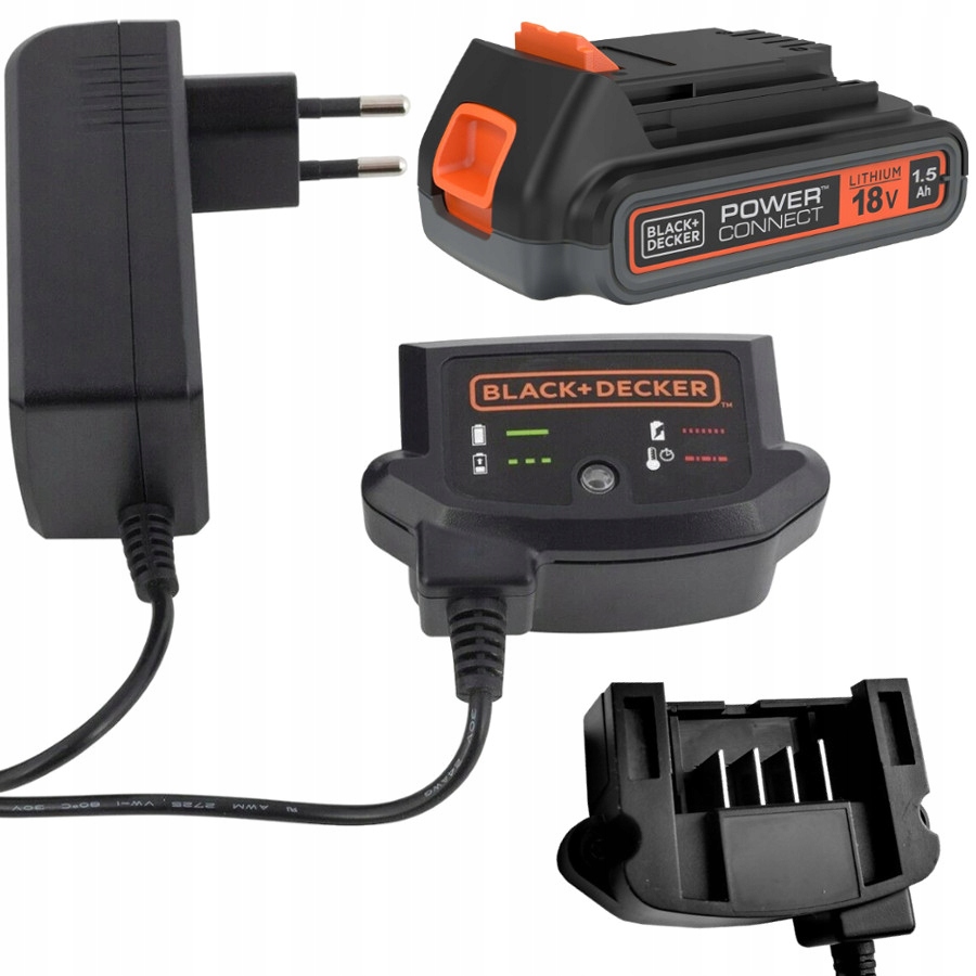 Náhradná batéria - Black Decker nabíjačka + batéria BL1518