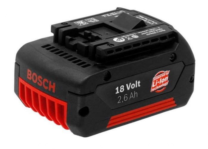 Úchyt - Bosch batéria tlačená 18 V HD, 2,6 AH, li ión