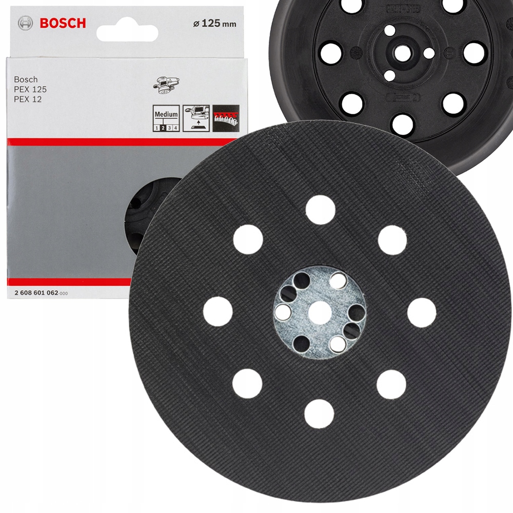 Bosch Stredne tvrdý brúsny tanier 125 mm