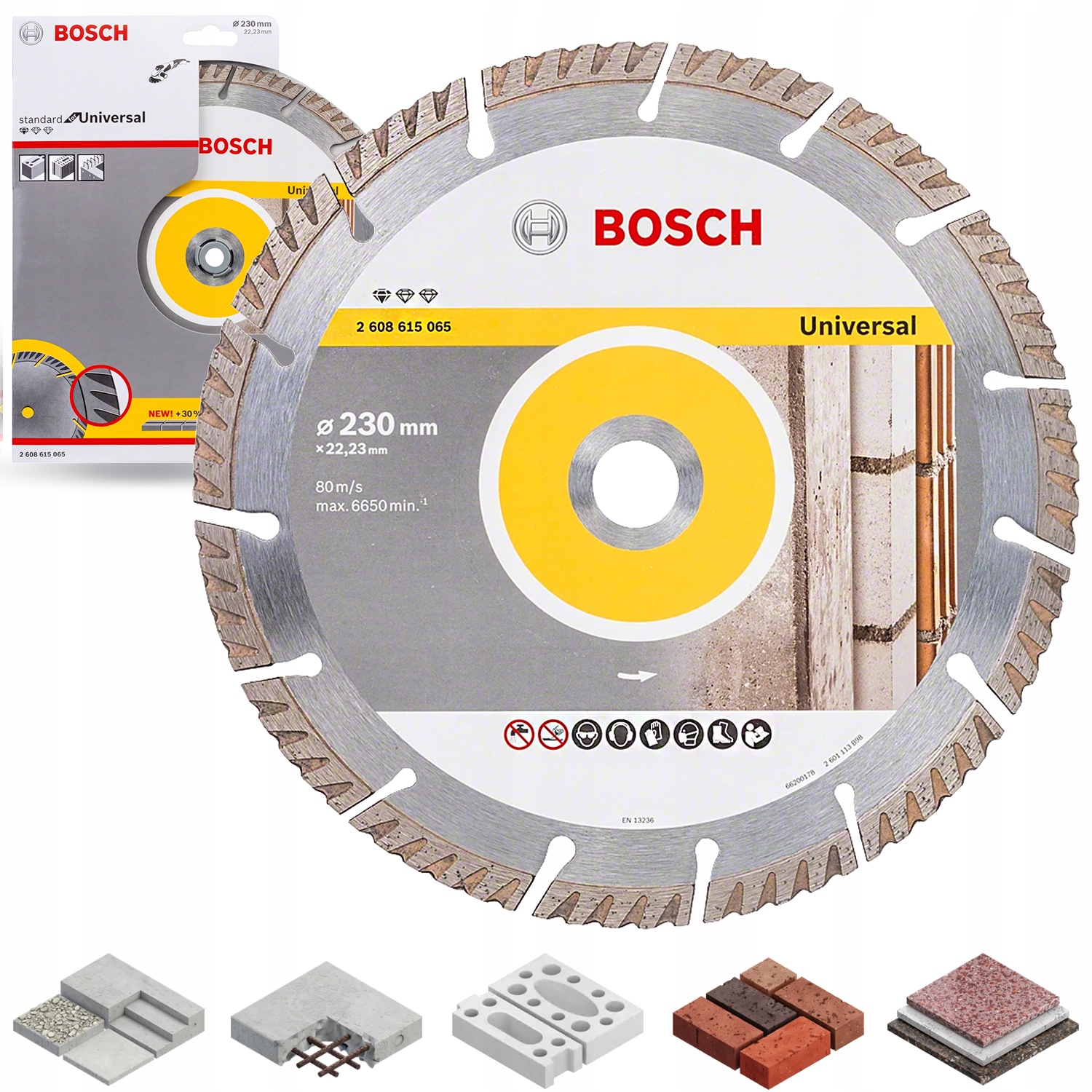 Diamantový kotúč Bosch 2608615065 S4U 23 0mm