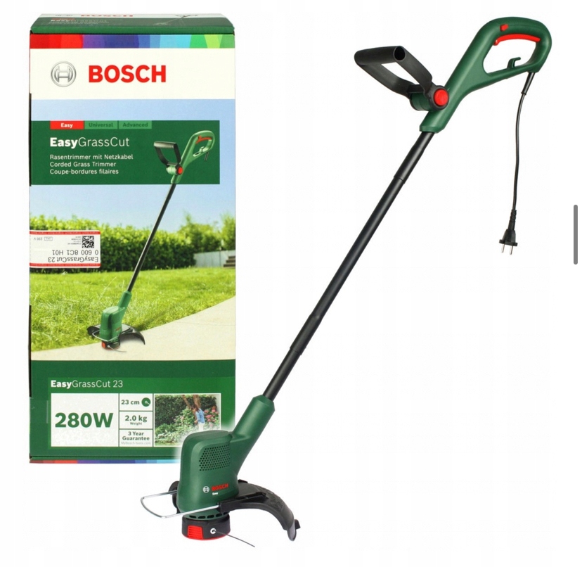 Elektrický krovinorez Bosch 116 cm 1,9 kg 280 W