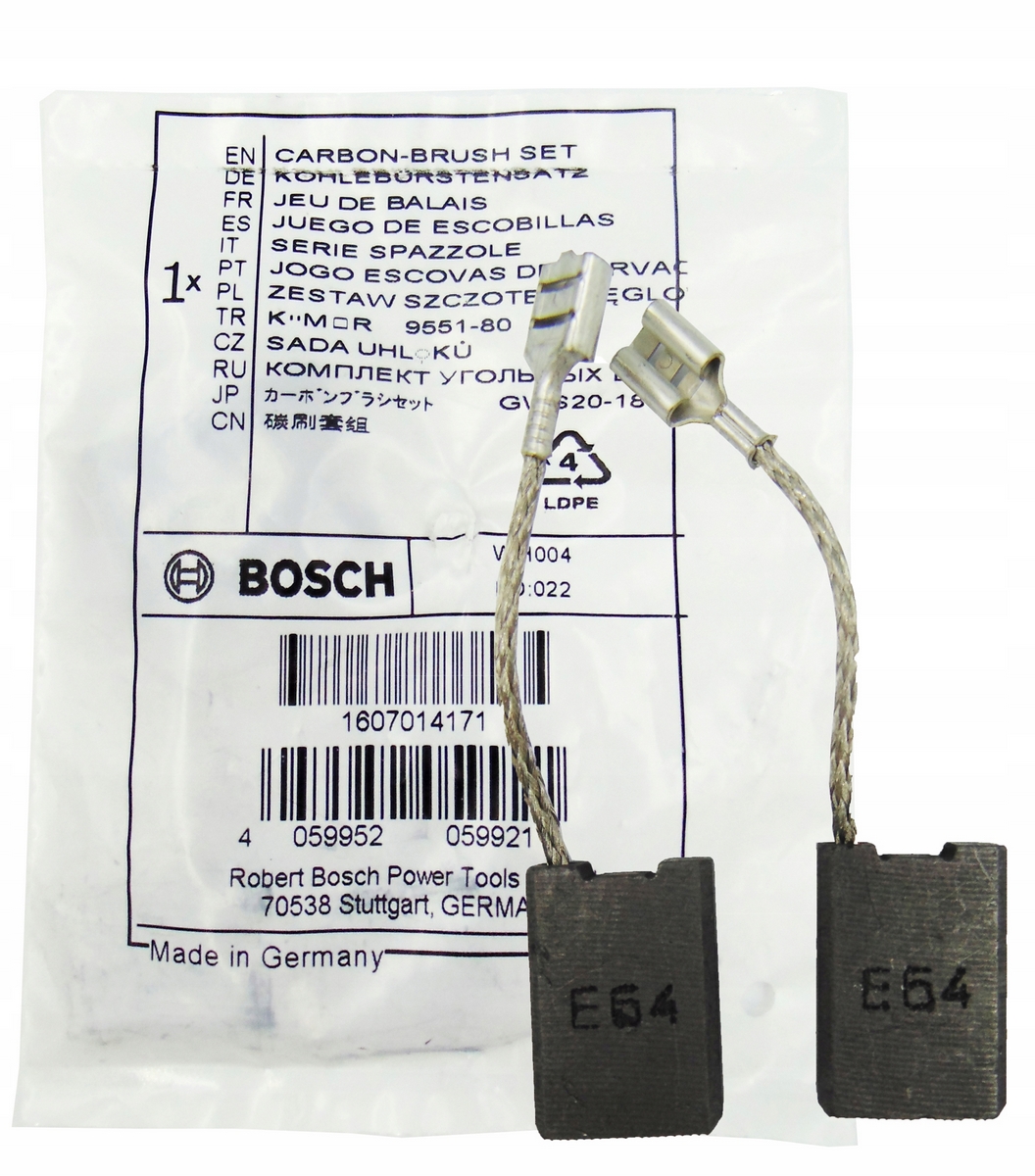Uhlíky na náradie - Bosch GSR 12v- Byting č. 1 Kód: 2 609 100 501