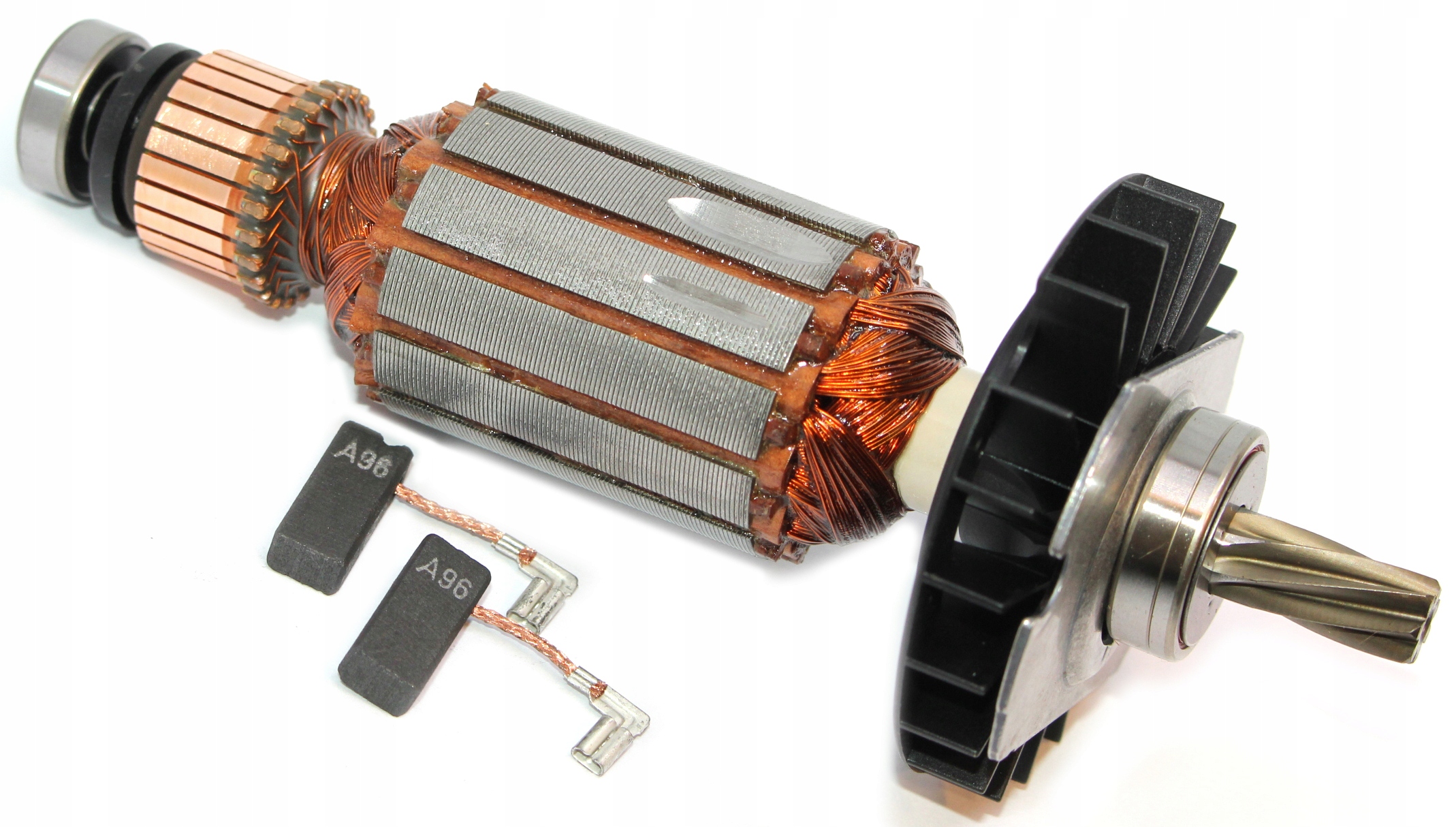 Rotor - Bosch psb 500 r uhoľné kefy originál