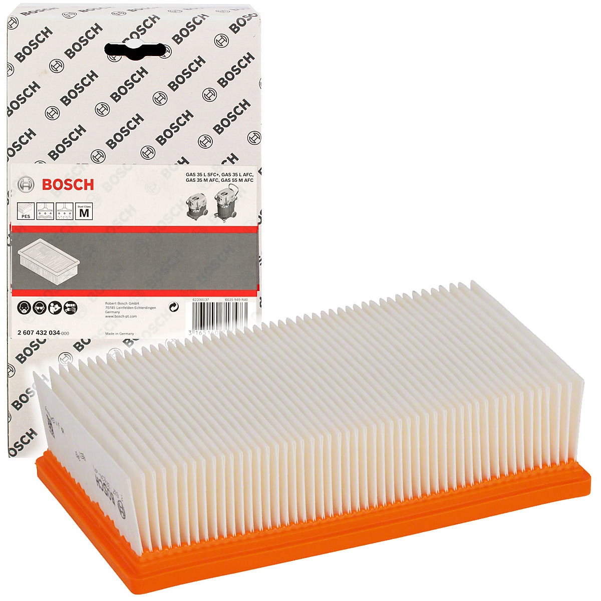 Bosch - Polyester Filter do plynu 35, 55 Bosch