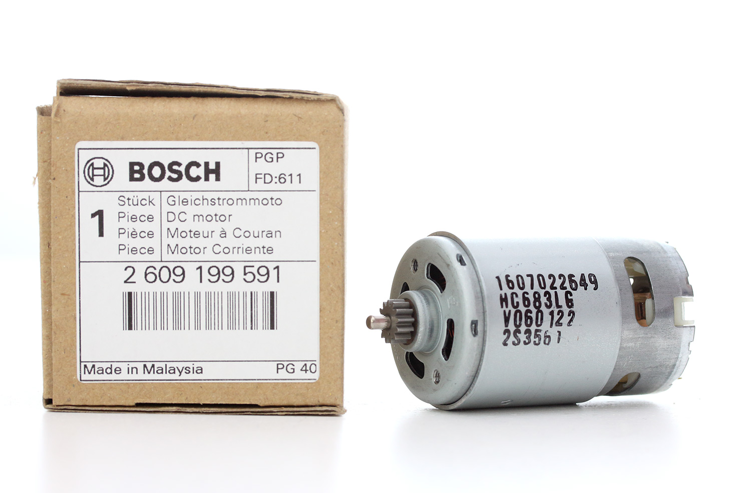 Motor - Digitálny LED budík