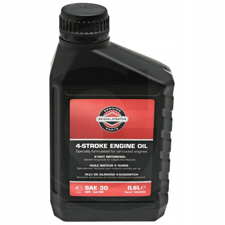Olej do kosačky - Briggs Stratton Oil 4T SAE30 0,6 L pre kosačku
