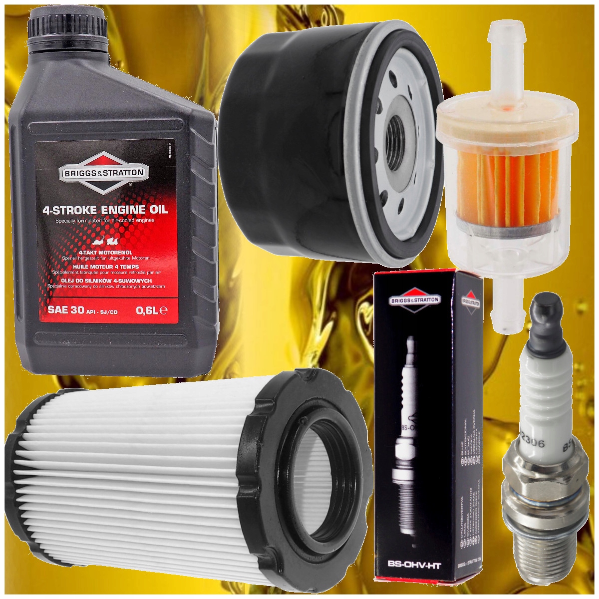 Filter na kosačku - Doplnok vzduchového filtra pre Honda HRX476C HRX476