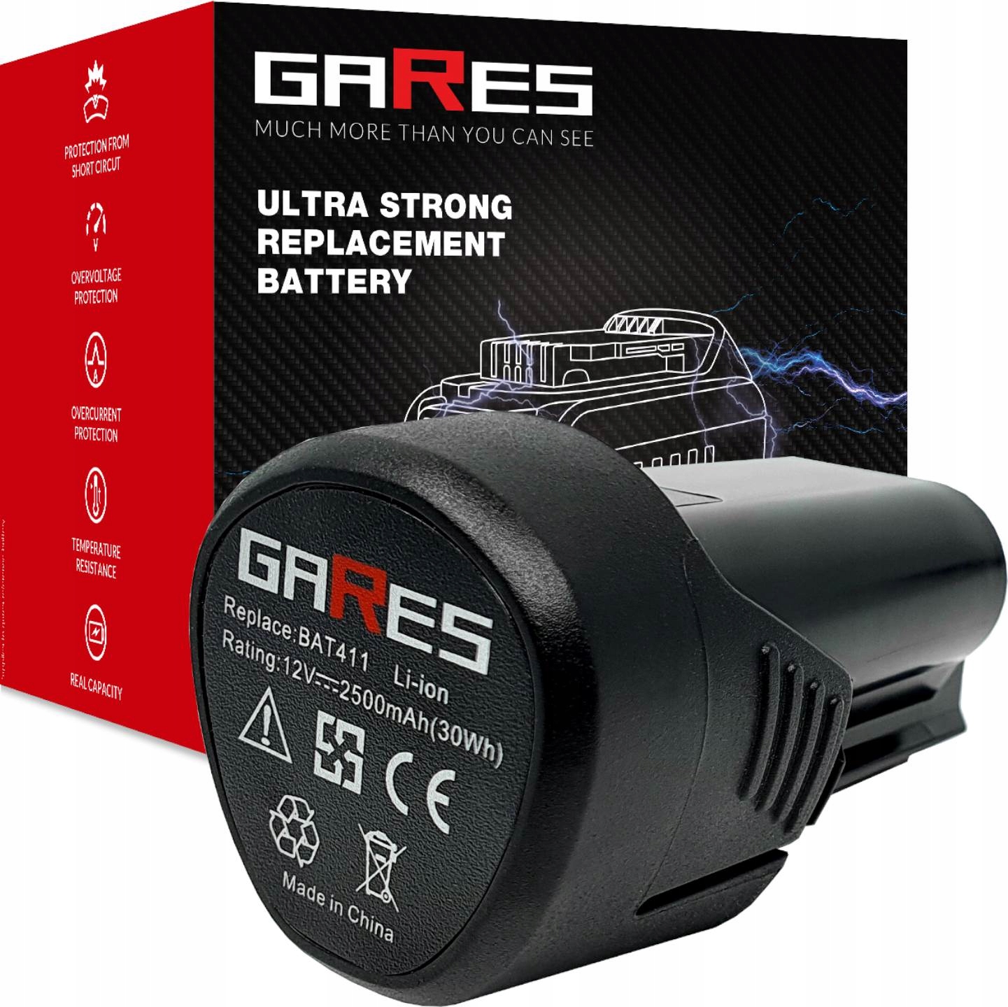 Náhradná batéria - Batéria Batéria pre Bosch GLI 12V-330 2,5Ah