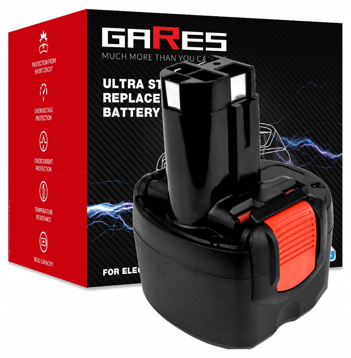 Náhradná batéria - Batéria pre Bosch GSR 9.6-2 3AH 9,6V