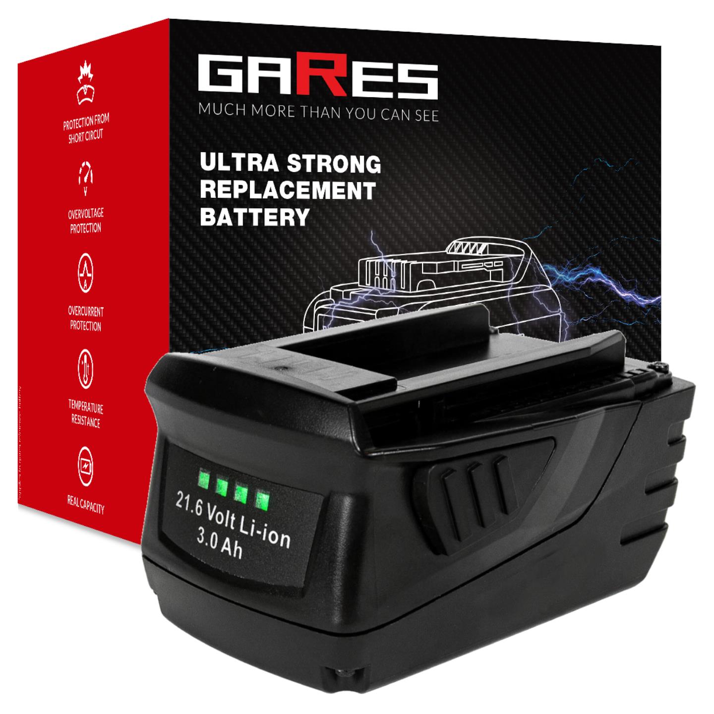 Náhradná batéria - Batéria pre batériu pre hilti B22 3,0AH 21,6V