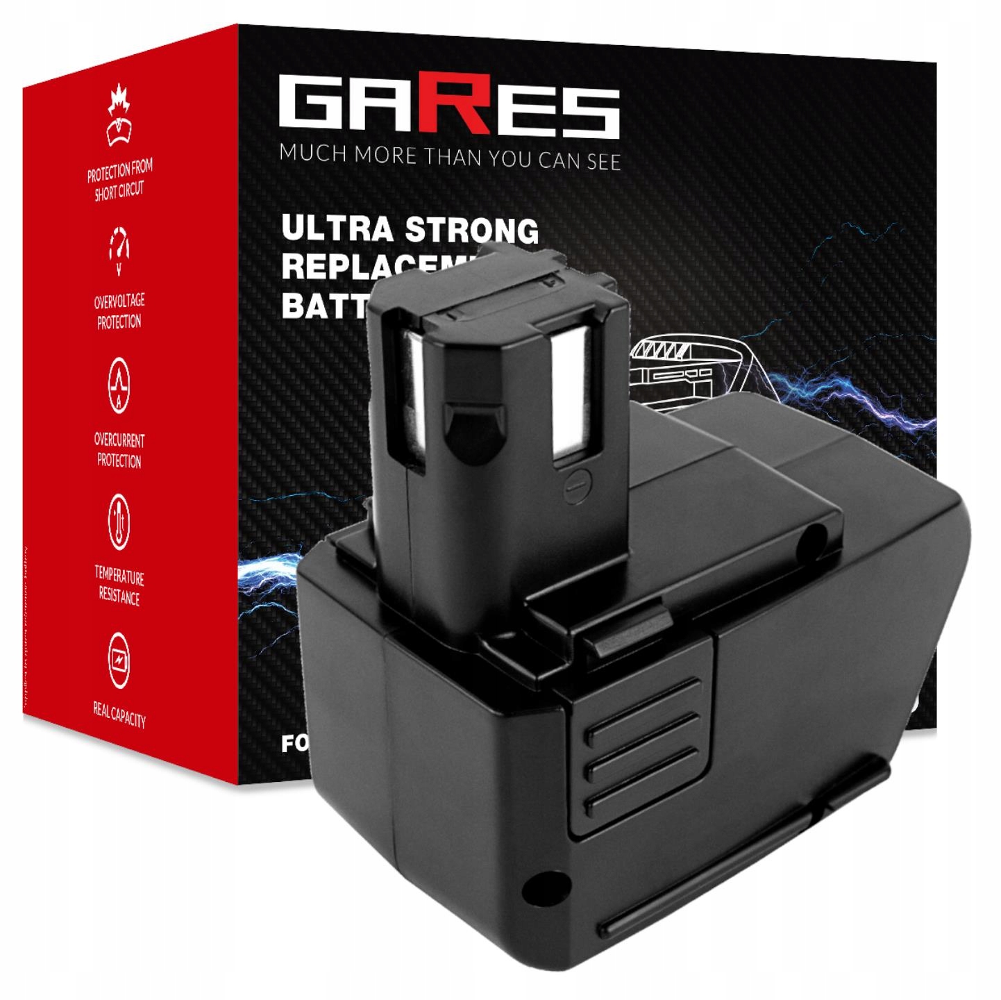 Náhradná batéria - Batéria pre batériu pre Hilti SB10 3AH 9,6V