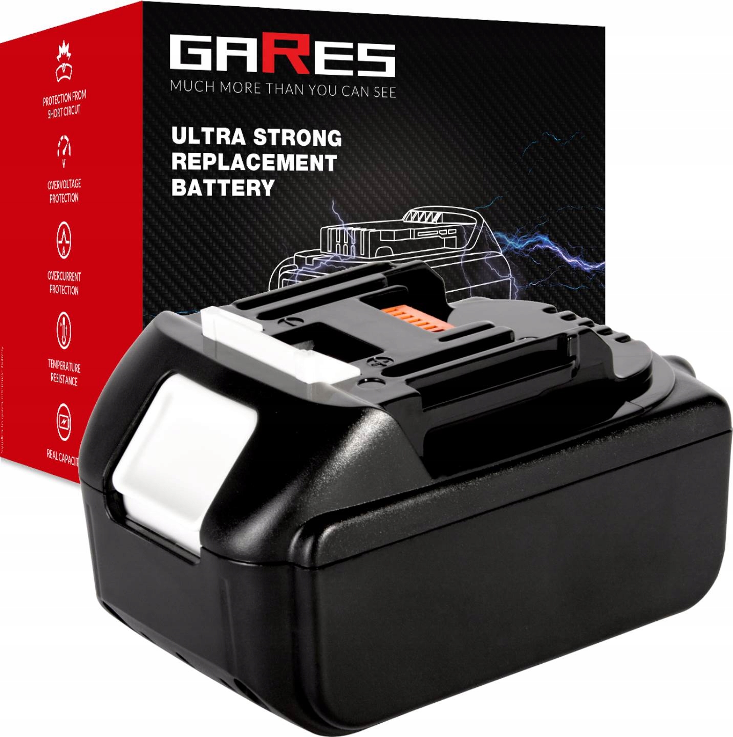 Náhradná batéria - Batéria pre batériu pre Makita BL1840B 4AH 18V