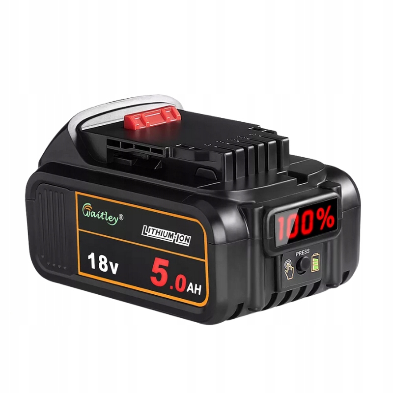 Náhradná batéria - Litowa batéria 5AH 20V 9000 mAh waitley