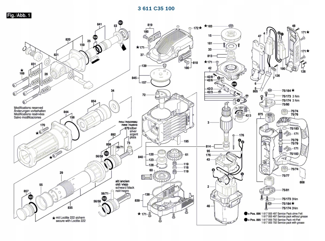 Kladivo Bijack Bosch GSH16-30 100