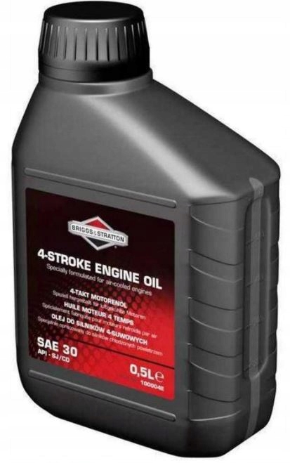 Olej do kosačky - Briggs Stratton Oil pre 4-Tuftové motory 0,5 l