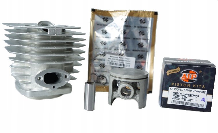 Piest - Valc + kompletný piest Aip Husqvarna 254 254xp