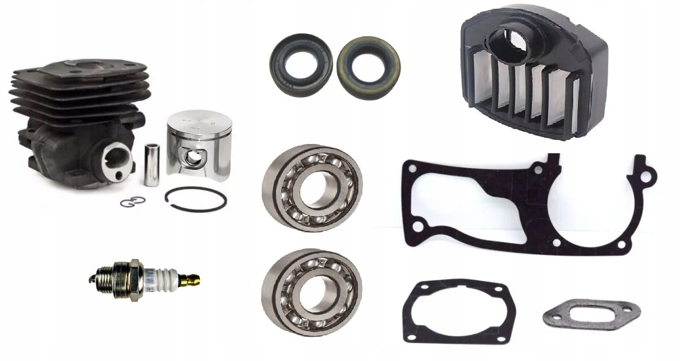 Valec, piest - Piestový piest pre husqvarnu 359 357 357xp 47 mm
